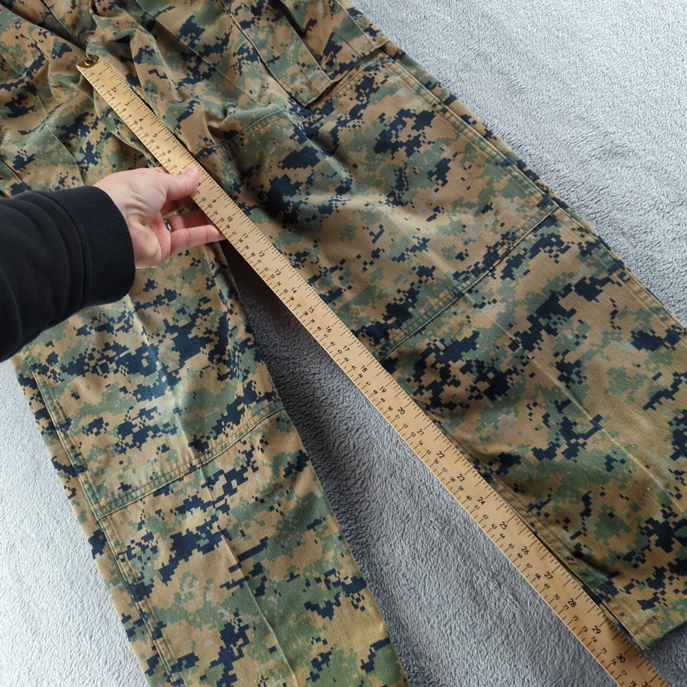 Vintage US Marine Corps Pants Mens 28 Short MARPAT Woodland Camo MCCUU Combat - Picture 8 of 10